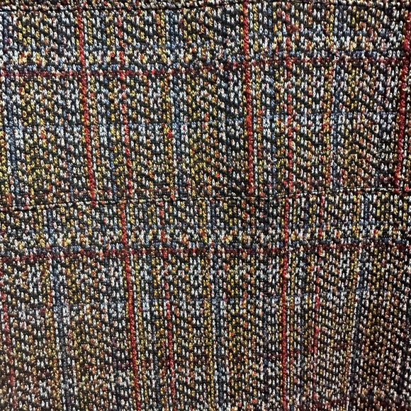 Free People Brown Tweed Long-Sleeve Square Neck Mini Dress - Picture 3 of 8